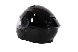 Motorrad Klapphelm schwarz Gr. 61