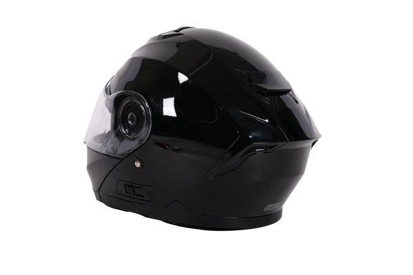 Motorrad Klapphelm schwarz Gr. 55/56