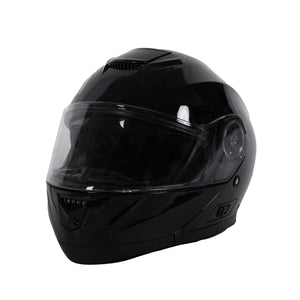 Motorrad Klapphelm schwarz Gr. 61