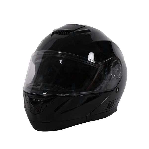 Motorrad Klapphelm schwarz Gr. 61