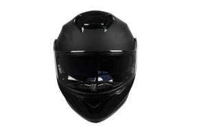 Motorrad Klapphelm schwarz matt Gr. 59/60