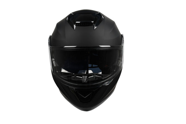 Motorrad Klapphelm schwarz matt Gr. 59/60