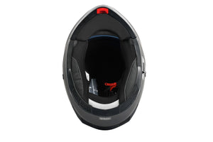 Motorrad Klapphelm schwarz matt Gr. 57/58