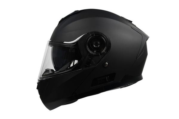 Motorrad Klapphelm schwarz matt Gr. 61