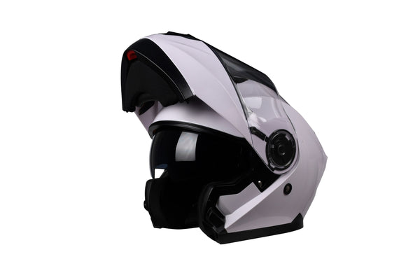 Motorrad Klapphelm weiss Gr. 59/60