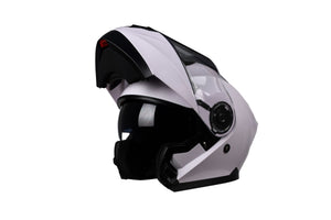 Motorrad Klapphelm weiss Gr. 57/58