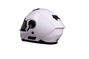 Motorrad Klapphelm weiss Gr. 55/56