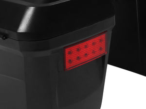 Motorrad Seitenkoffer 2er Set 23L schwarz