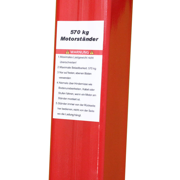 Motorständer 570 kg