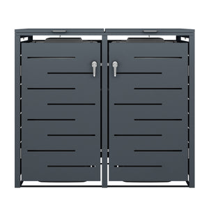 Poubelle anthracite de 480 L