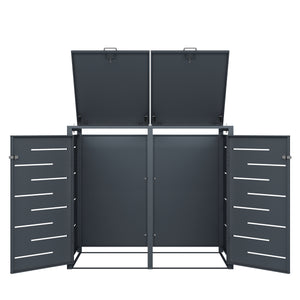 Poubelle anthracite de 480 L