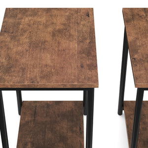 Nachttisch Vintage BONITA 39 x 50 cm 2er Set