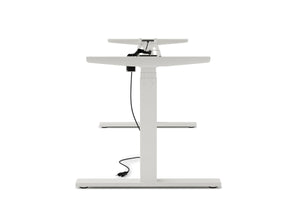 Cadre de table pour bureau assis-debout blanc 160 - 180 cm
