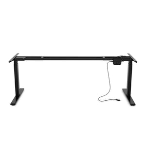 Cadre de table pour bureau assis-debout, noir, 180-200 cm