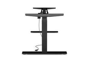 Cadre de table pour bureau assis-debout, noir, 180-200 cm