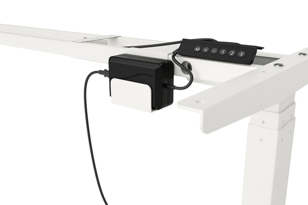 Cadre de table pour bureau assis-debout blanc 180 - 200 cm