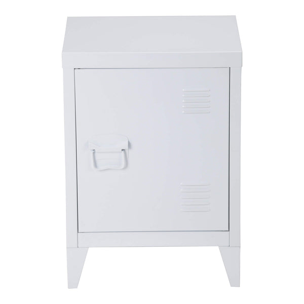 Nachtschrank Inari Aktenschrank Stahl Weiss