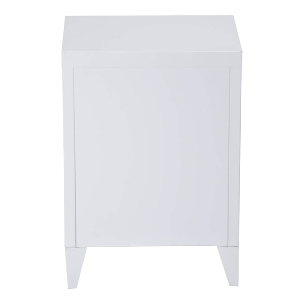 Nachtschrank Inari Aktenschrank Stahl Weiss