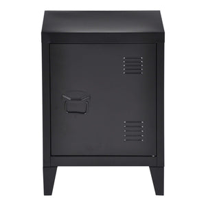 Nachtschrank Inari Aktenschrank Stahl Schwarz