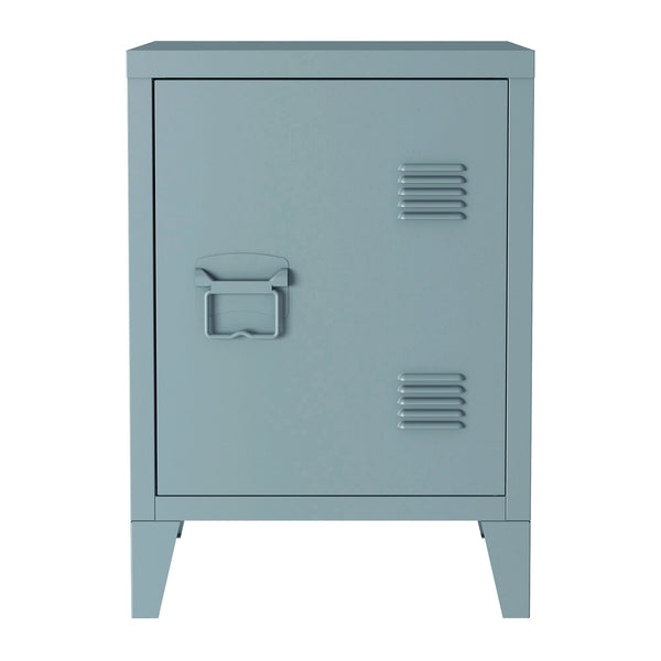 Nachttisch Inari Aktenschrank Graublau