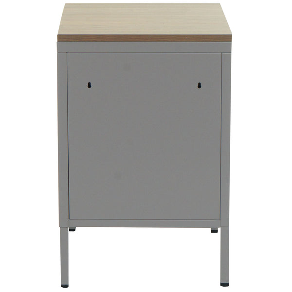 Nachttisch Industrial Stahl JAM-L84 63x40x40cm grau