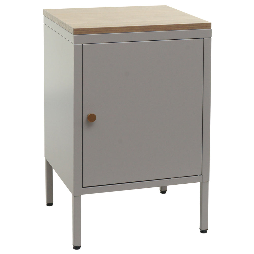 Nachttisch Industrial Stahl JAM-L84 63x40x40cm grau