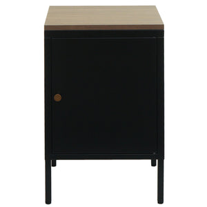 Nachttisch Industrial Stahl JAM-L84 63x40x40cm schwarz