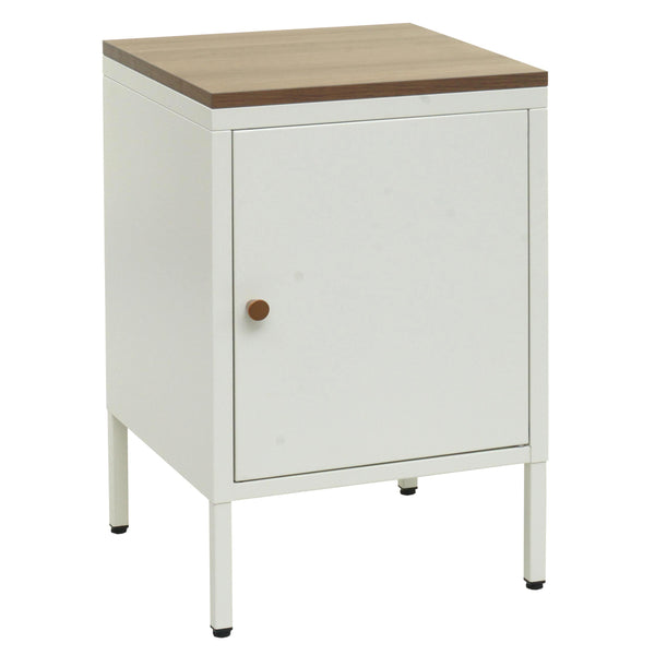 Nachttisch Industrial Stahl JAM-L84 63x40x40cm weiss