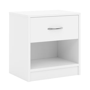 Nachttisch KRUK 39 x 41 cm 2er Set weiss
