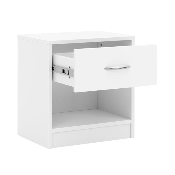 Nachttisch KRUK 39 x 41 cm 2er Set weiss