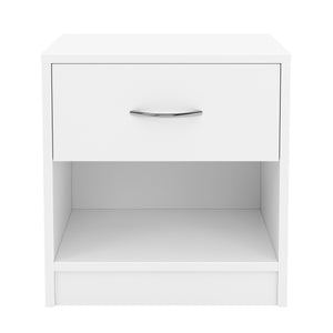 Nachttisch KRUK 39 x 41 cm 2er Set weiss