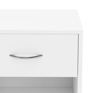 Nachttisch KRUK 39 x 41 cm 2er Set weiss