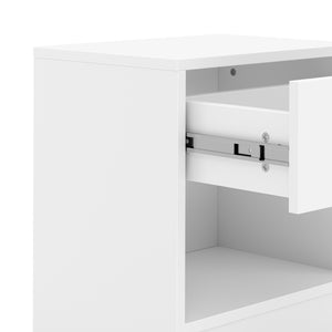 Nachttisch KRUK 39 x 41 cm 2er Set weiss