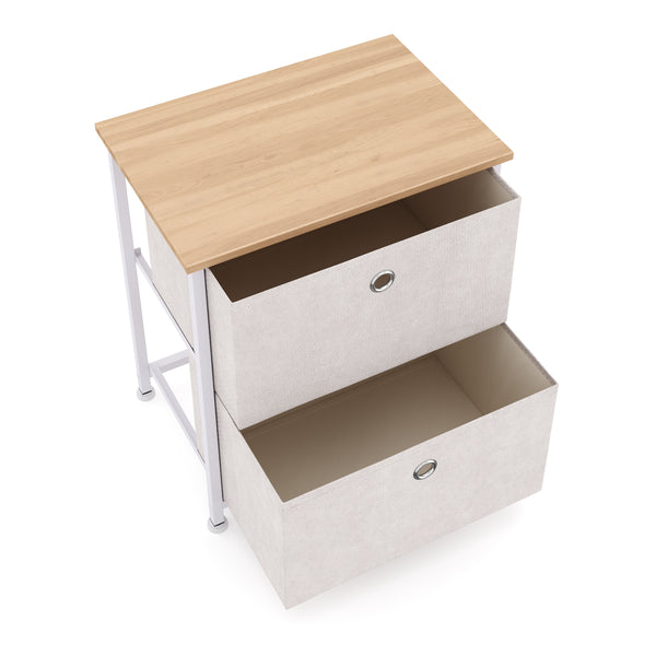 Nachttisch MIKA beige