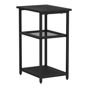 Nachttisch Metall STAN 39 x 59 cm schwarz