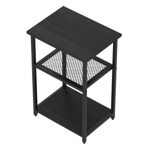 Nachttisch Metall STAN 39 x 59 cm schwarz