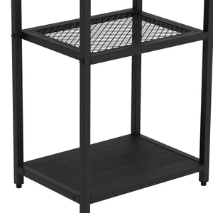 Nachttisch Metall STAN 39 x 59 cm schwarz