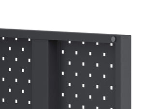 Nachttisch Metall AMET 40 x 76 cm schwarz