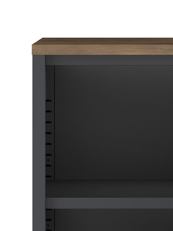 Nachttisch Metall AMET 40 x 76 cm schwarz