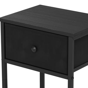Nachttisch Metall ARCHIE 39 x 55 cm 2er Set schwarz