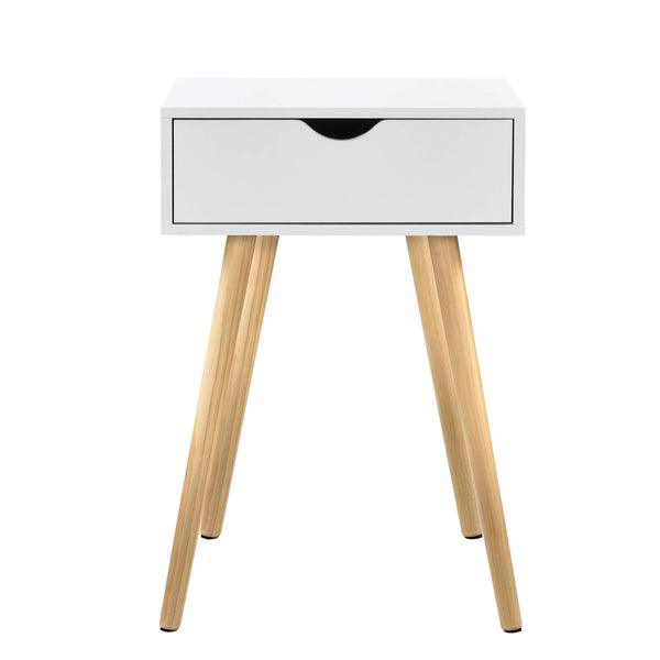 Nachttisch Sörby 60x40x30 cm mit Schublade Weiss