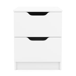 Nachttisch SENA 40 x 50 cm weiss