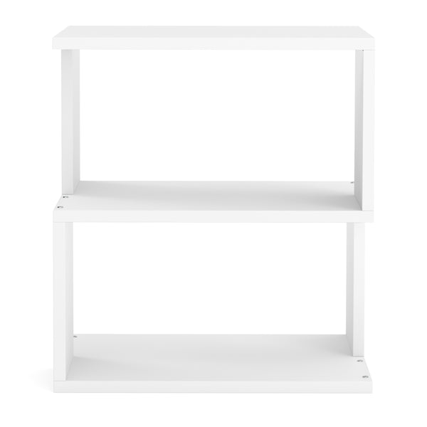 Nachttisch SOVIE 40 x 45 cm 2er Set weiss