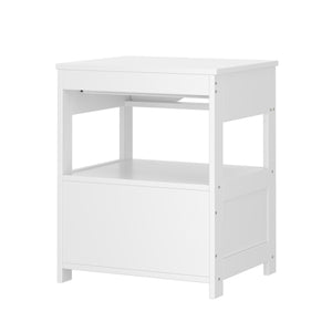 Nachttisch SUZI 45 x 55 cm weiss