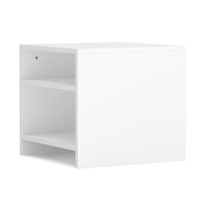 Nachttisch VELIE 40 x 40 cm weiss