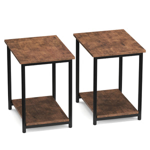 Nachttisch Vintage BONITA 39 x 50 cm 2er Set