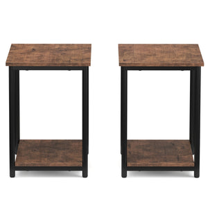Nachttisch Vintage BONITA 39 x 50 cm 2er Set