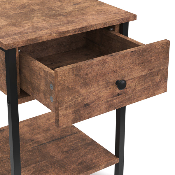 Nachttisch Vintage BONITA mit Schublade