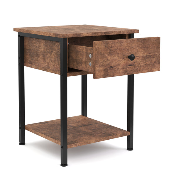 Nachttisch Vintage BONITA mit Schublade
