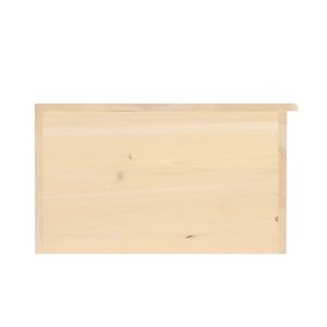 Kaninchen Meerschweinchen Haus Holz 40 x 31 x 23 cm natur
